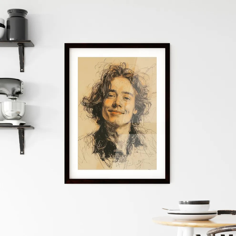 Johannes Framed Print