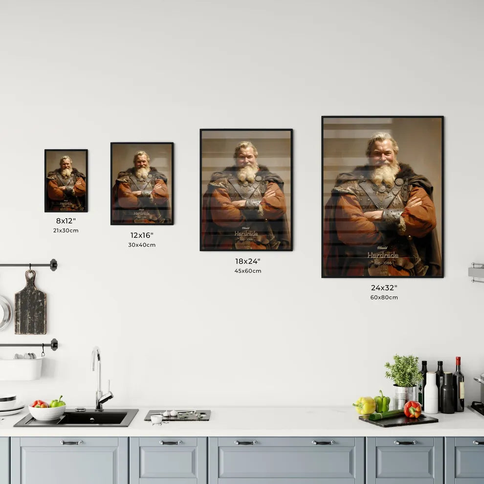 al gear harald Harald Framed Print – HEBSTREIT