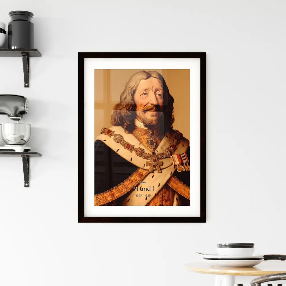 James Framed Print