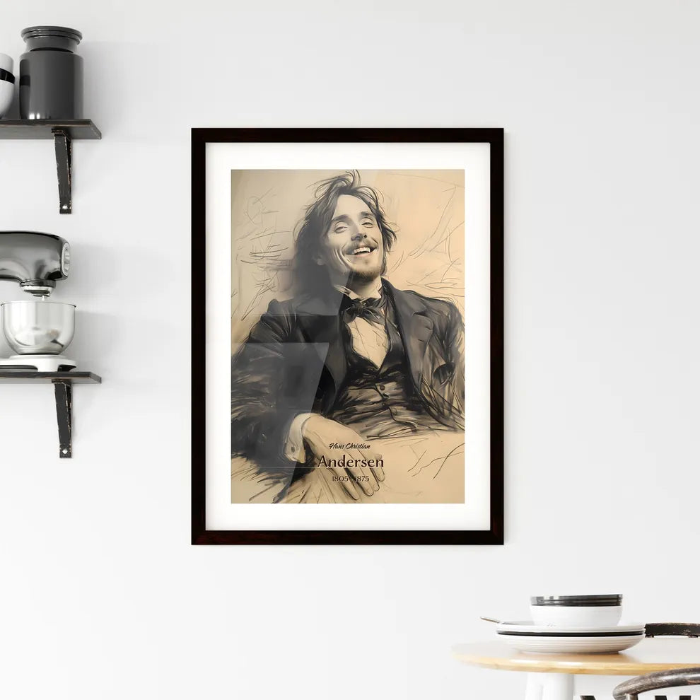 Hans Christian Framed Print