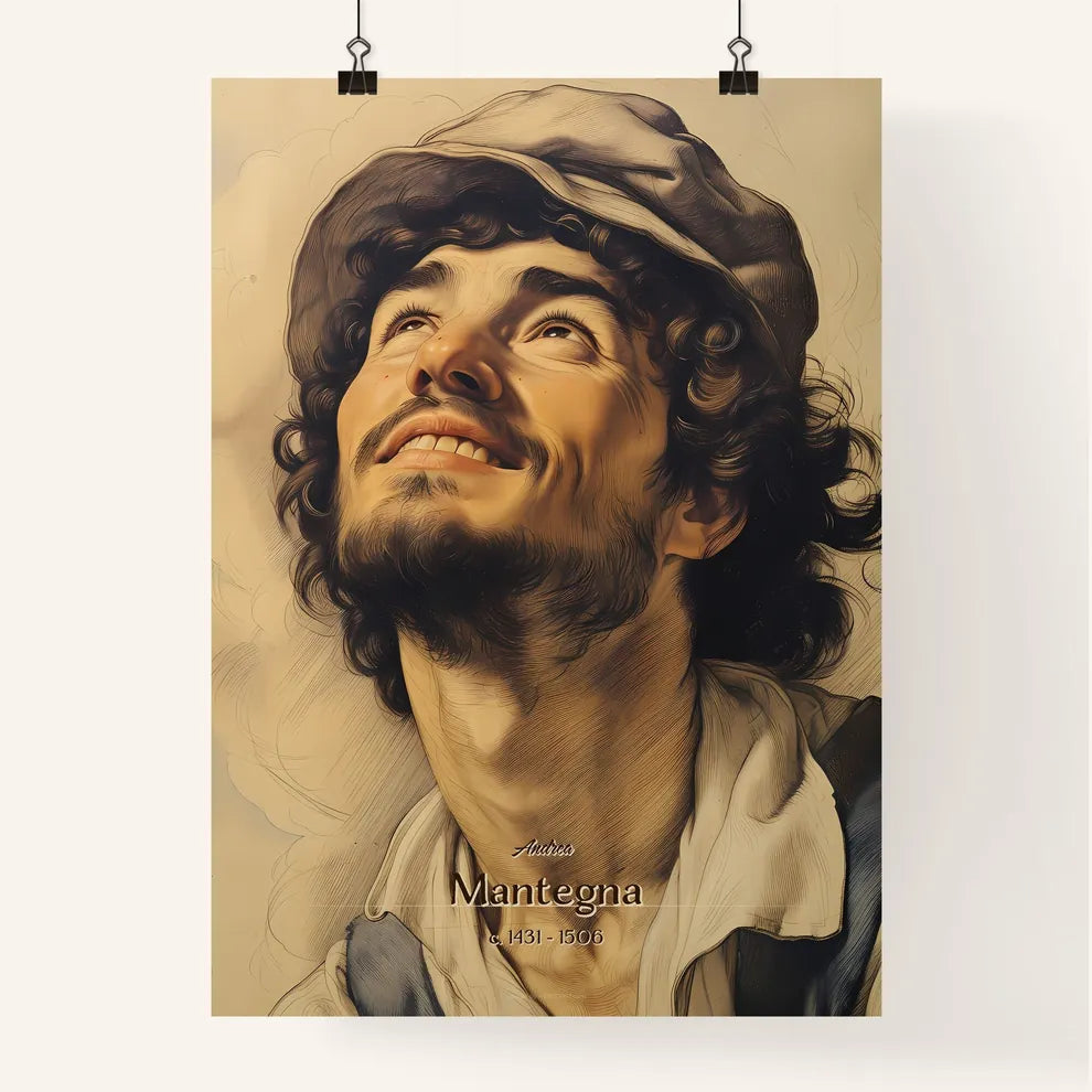 Andrea, Mantegna, c. 1431 - 1506, A Poster of a man looking up to the sky Default Title