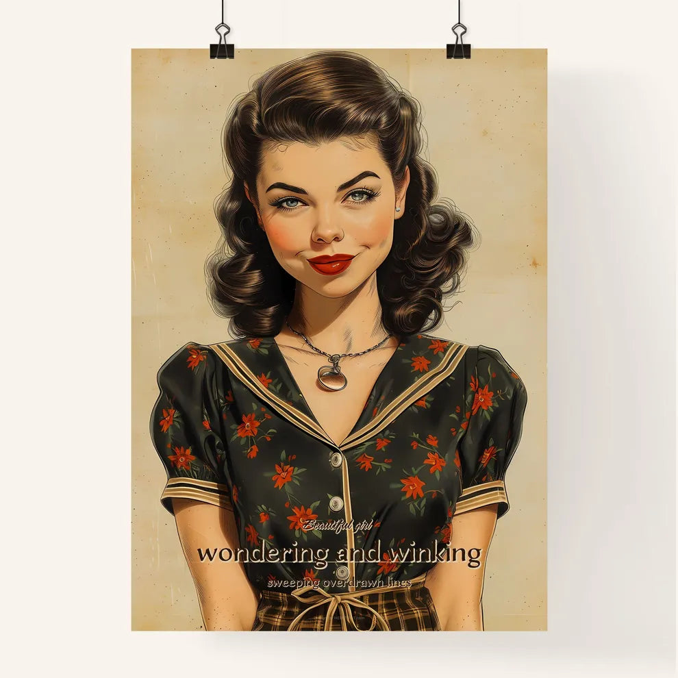 Beautiful girl Poster