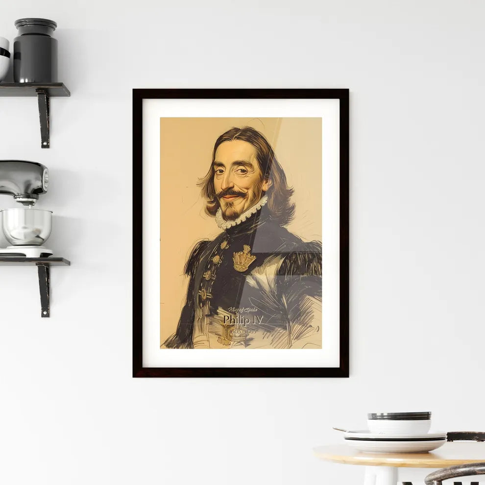 King of Spain Framed Print