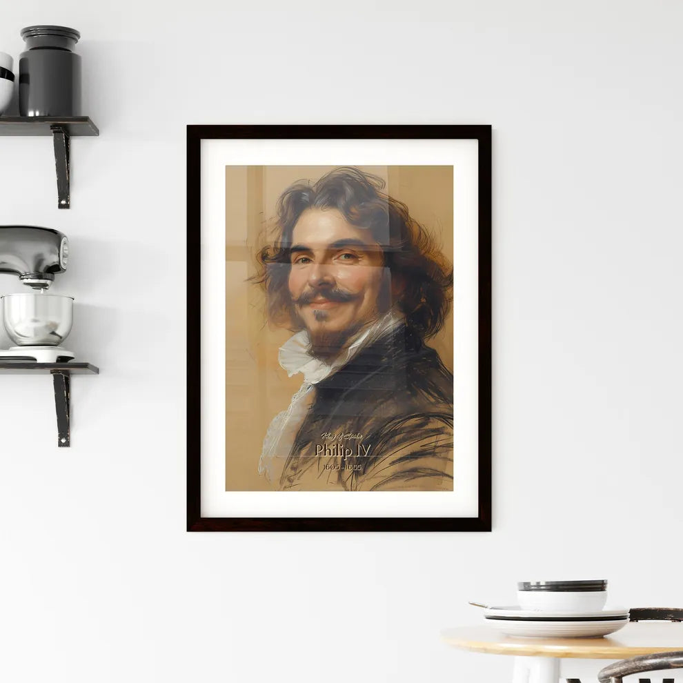 King of Spain Framed Print