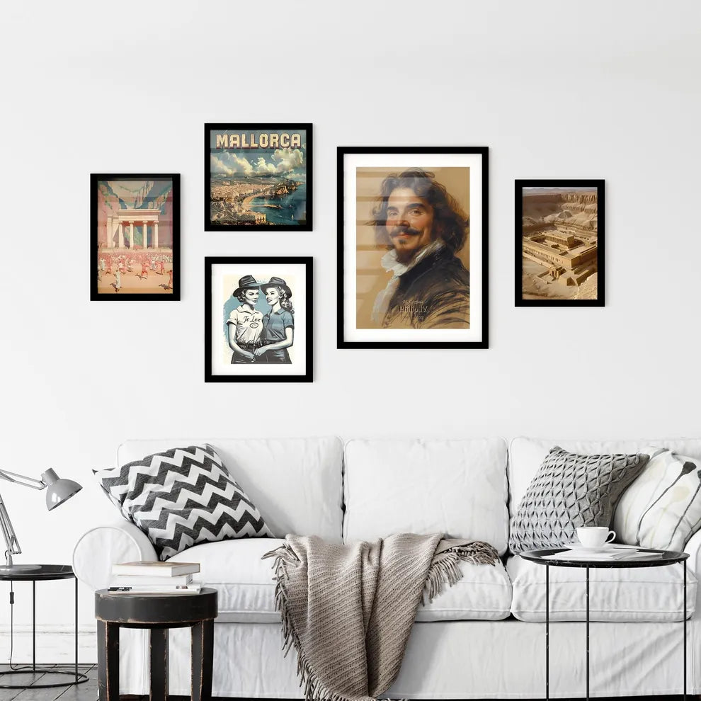 King of Spain Wall Art