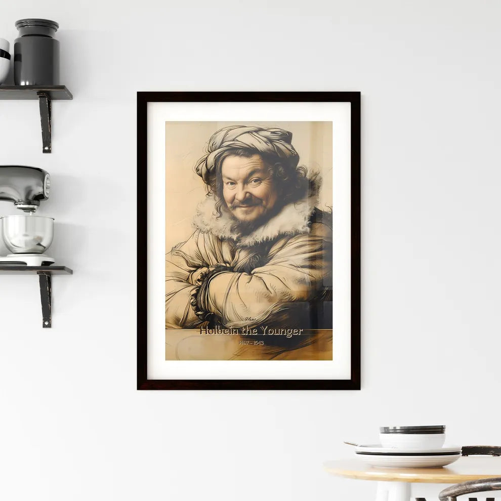 Hans Framed Print