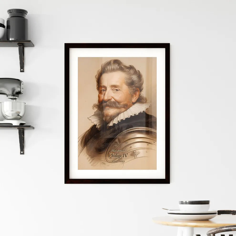 King of Spain Framed Print