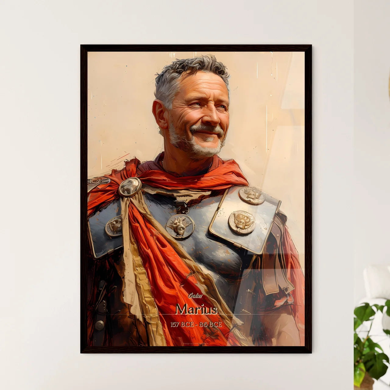 Gaius - Framed Art Print