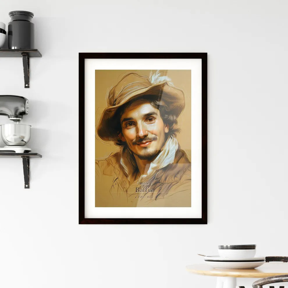 William, Baffin, c. 1584 - 1622, A Poster of a man wearing a hat Default Title