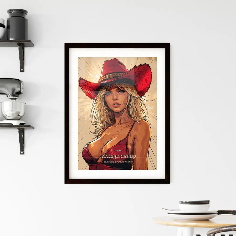 cowgirl Framed Print