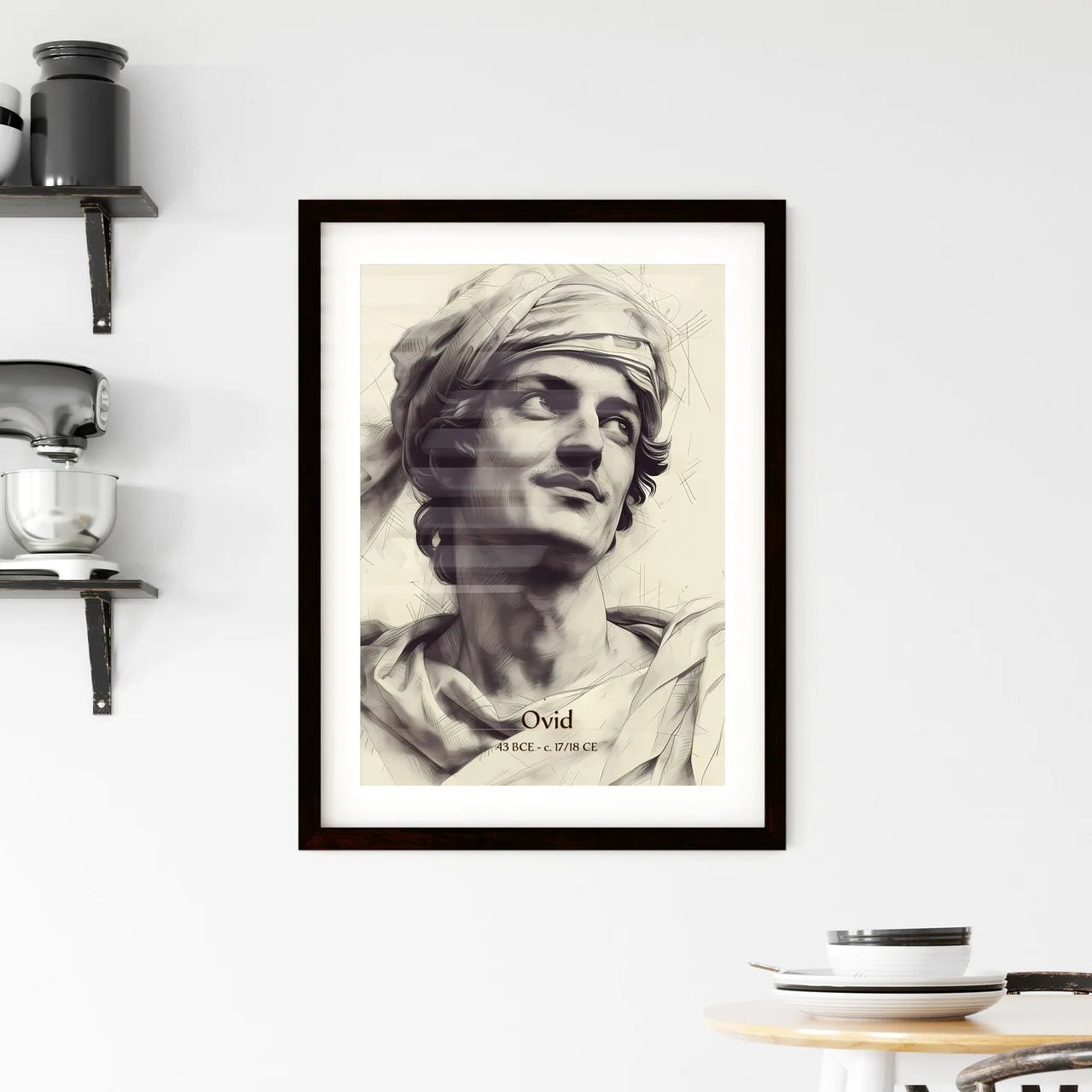Ovid Framed Print