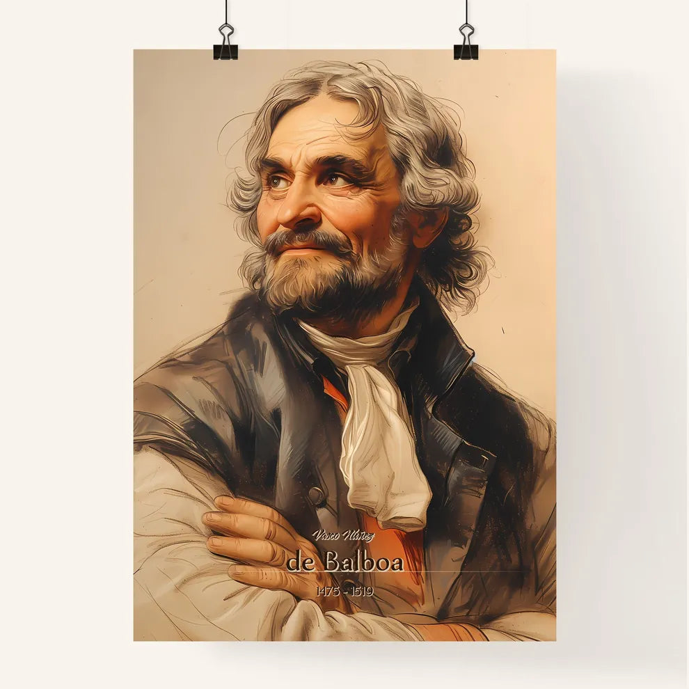 Vasco Núñez Poster