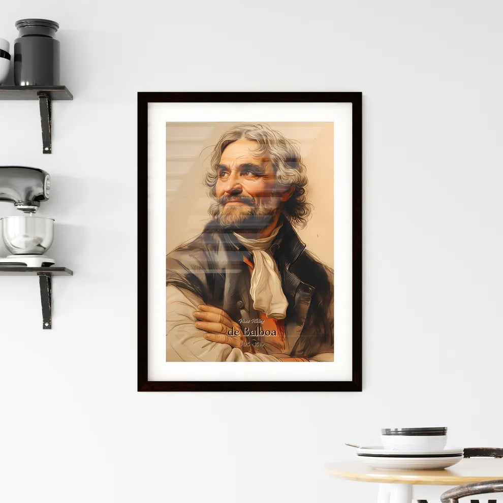 Vasco Núñez Framed Print