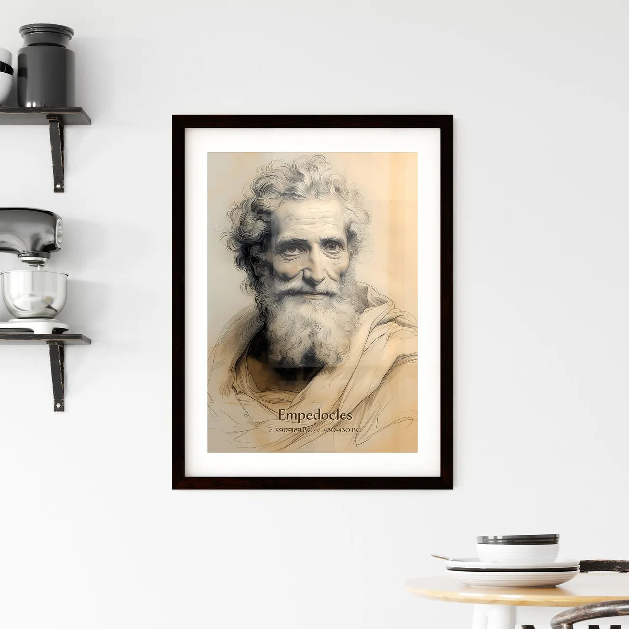 Empedocles Framed Print