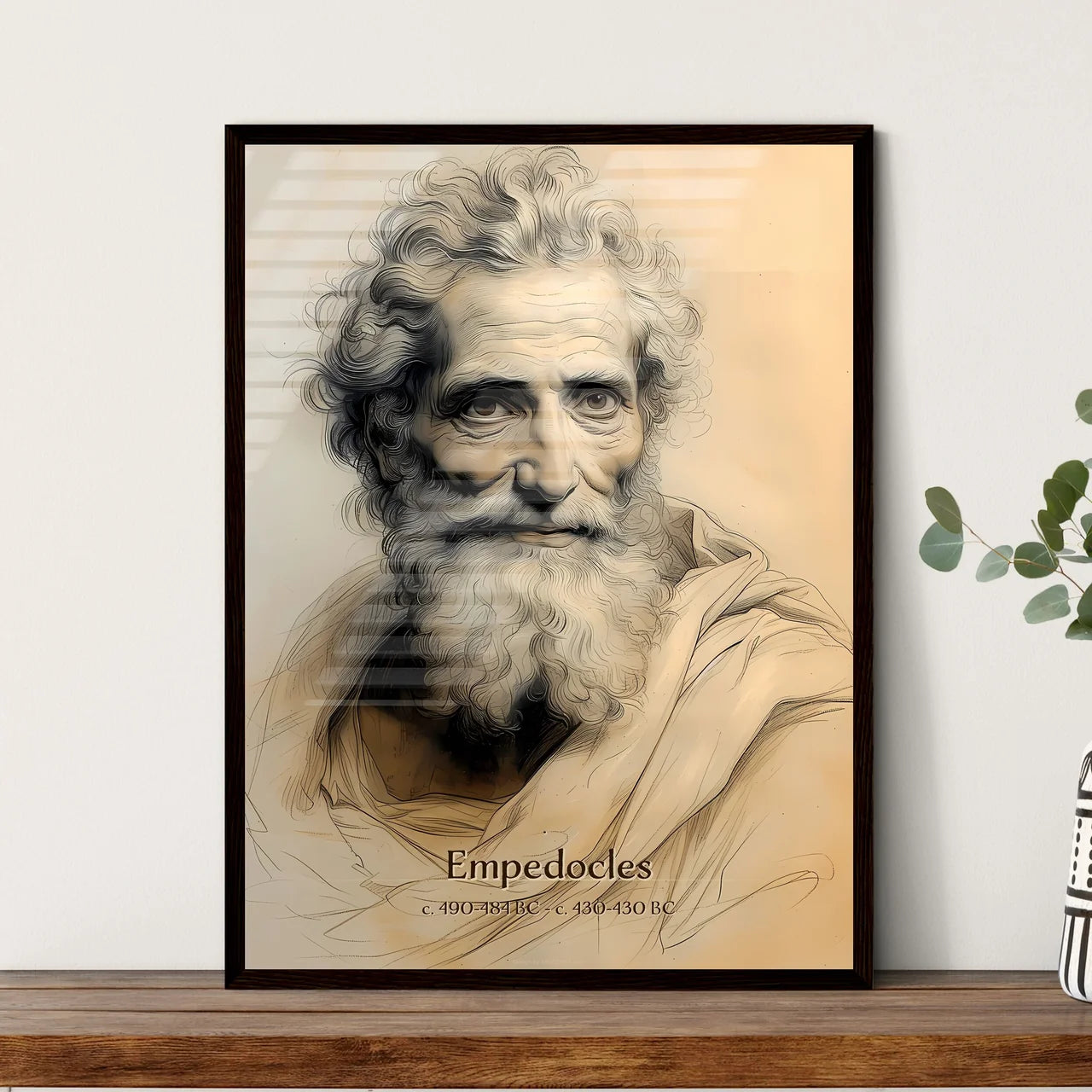 Empedocles - Framed Art Print