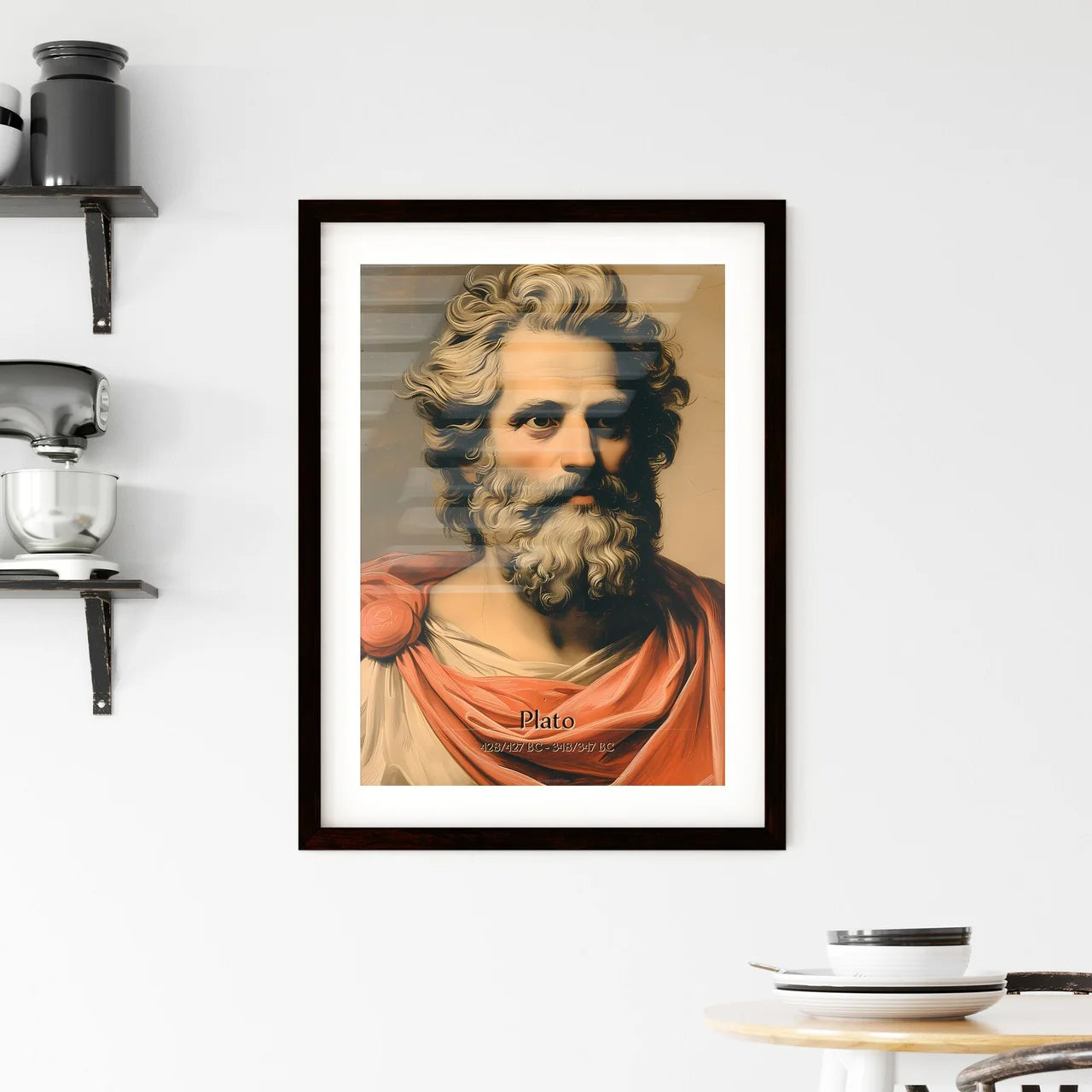Plato Framed Print