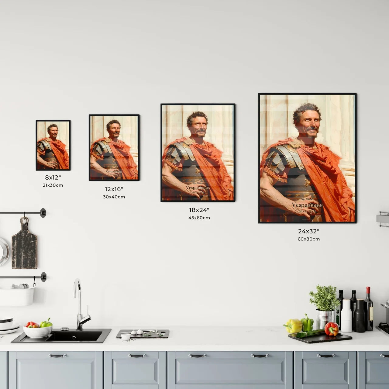 Titus Flavius Size Chart