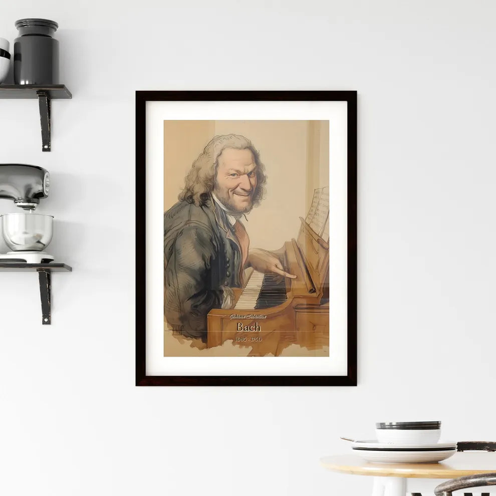 Johann Sebastian Framed Print