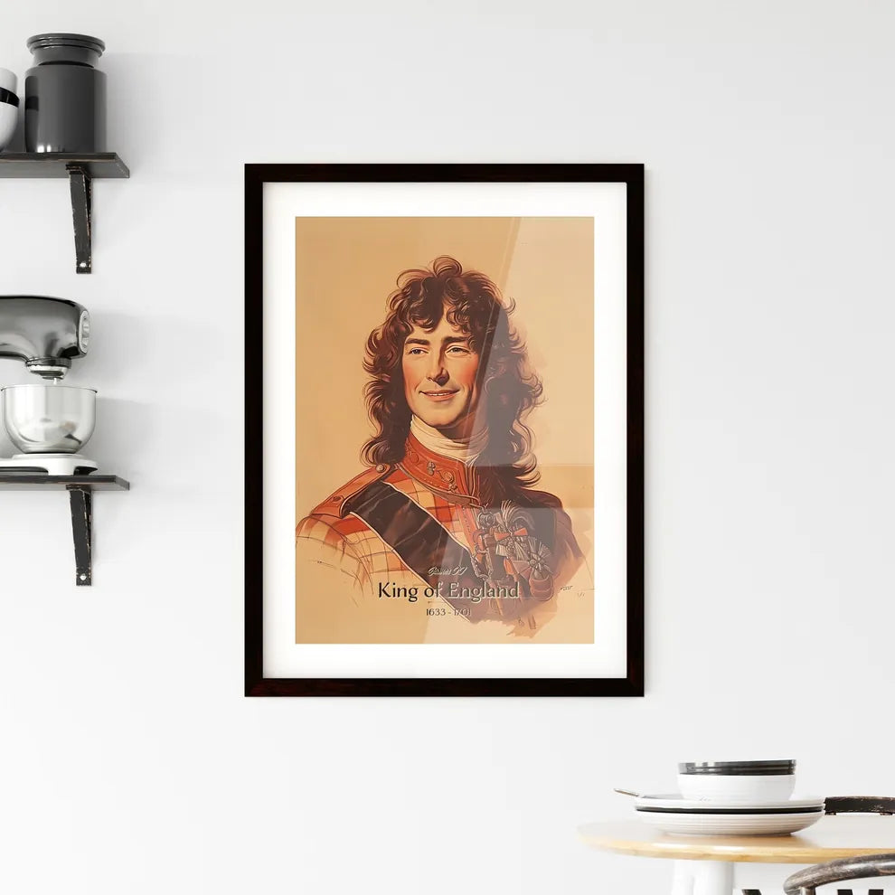James II Framed Print