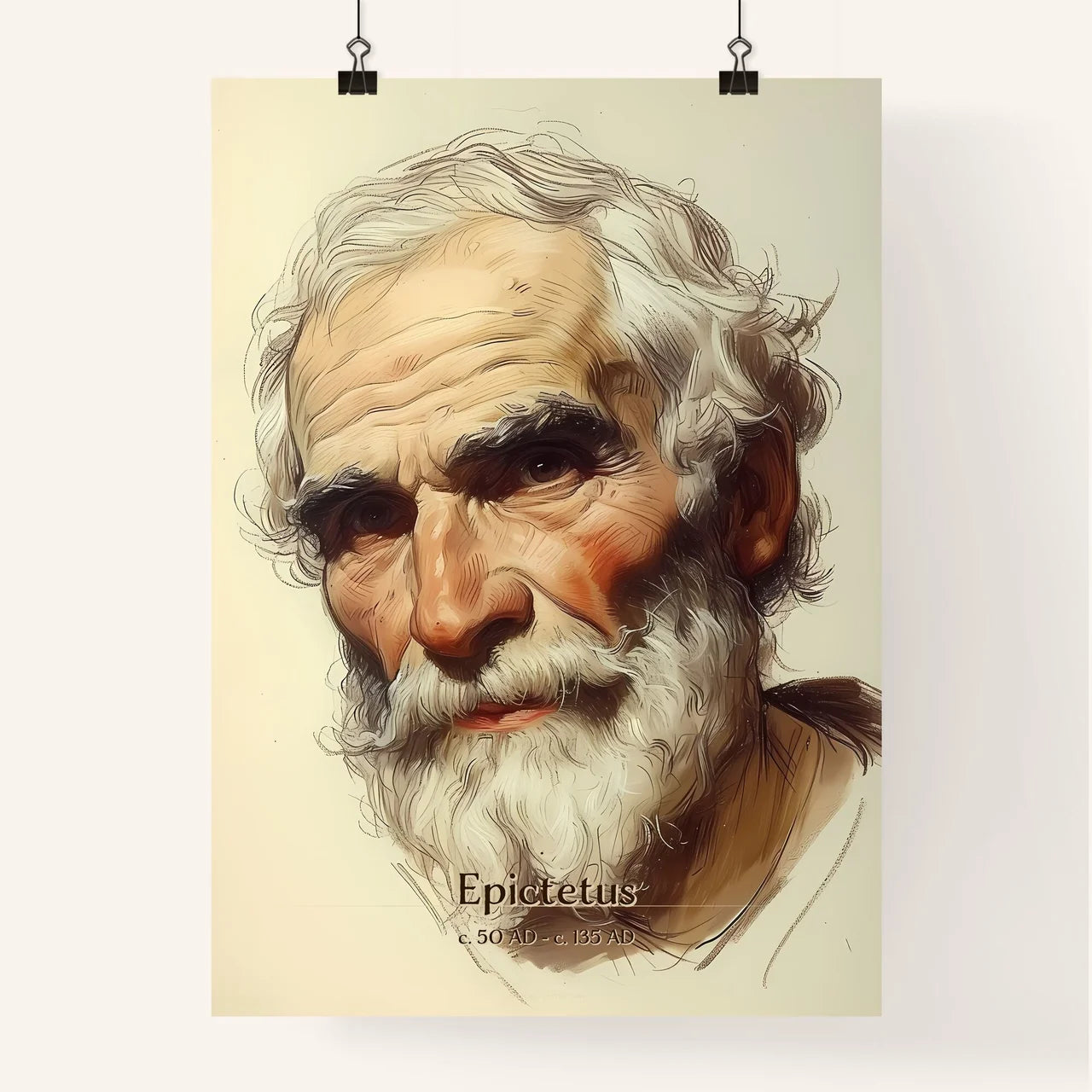 Epictetus Poster