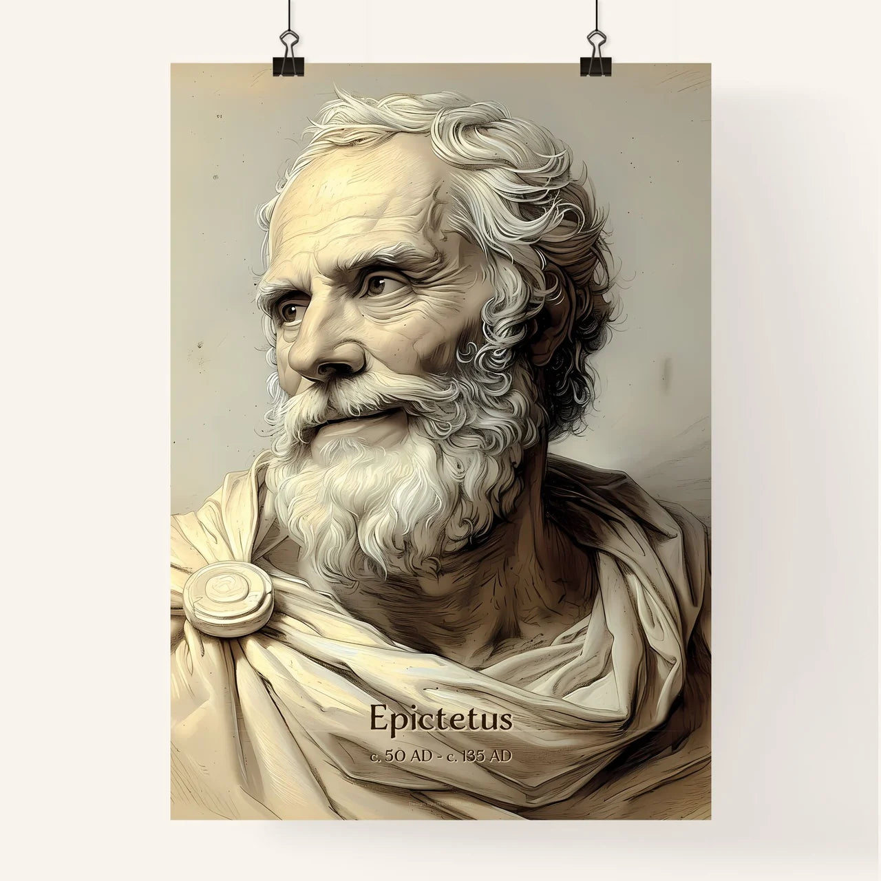 Epictetus Poster