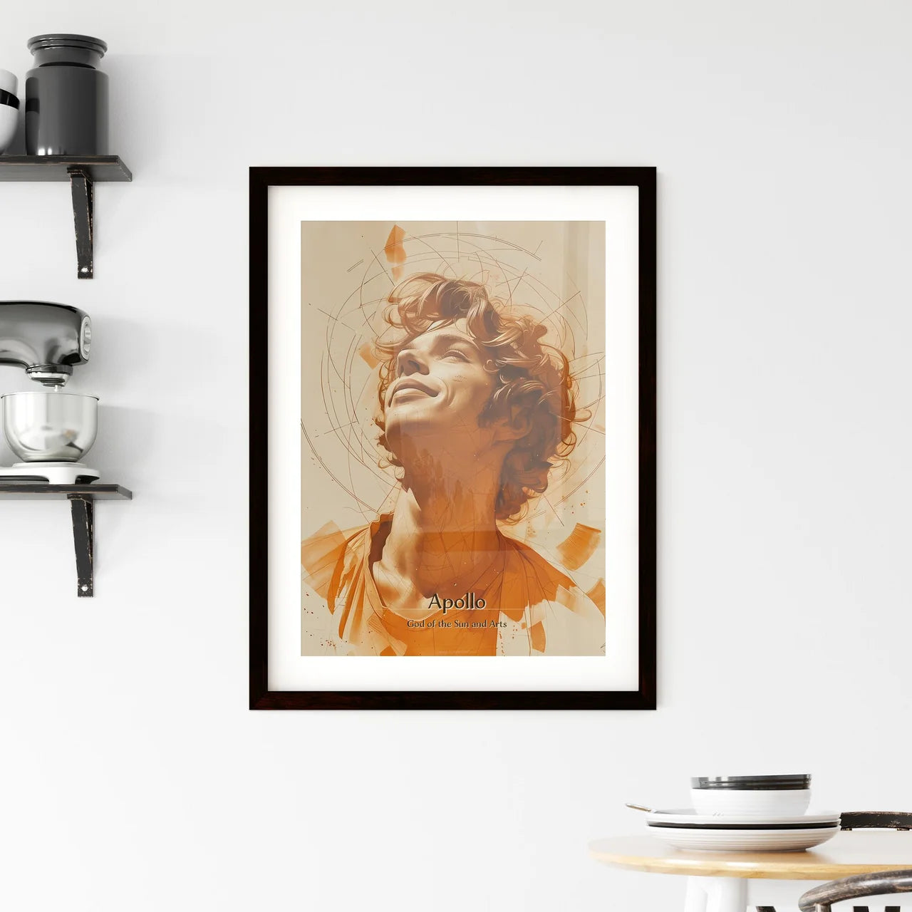 Apollo Framed Print