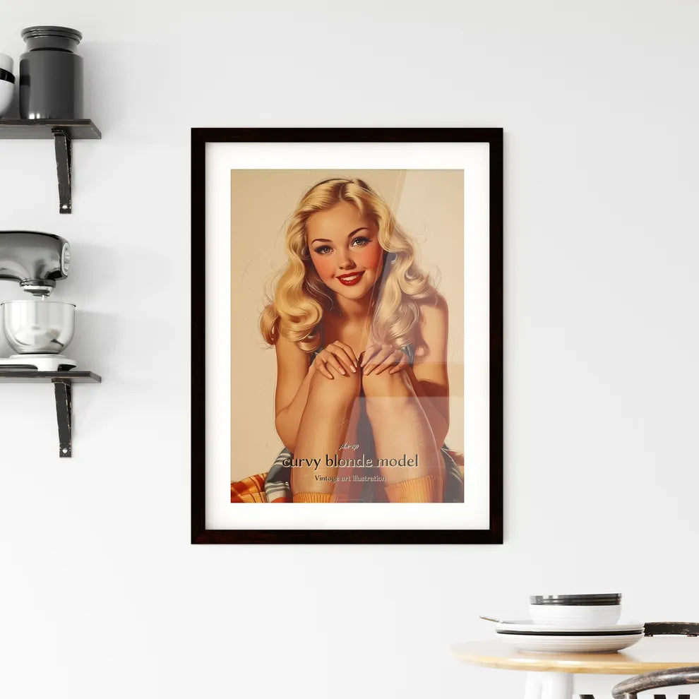 pin-up Framed Print