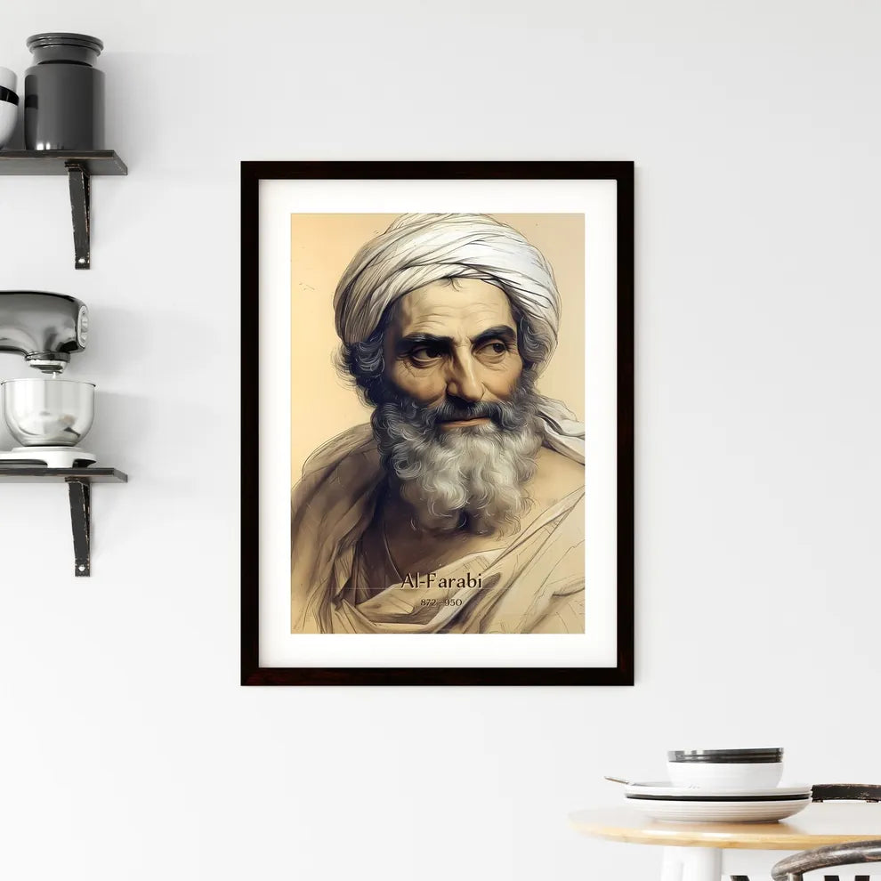 Al-Farabi Framed Print