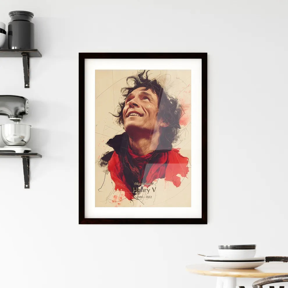 King of England Framed Print