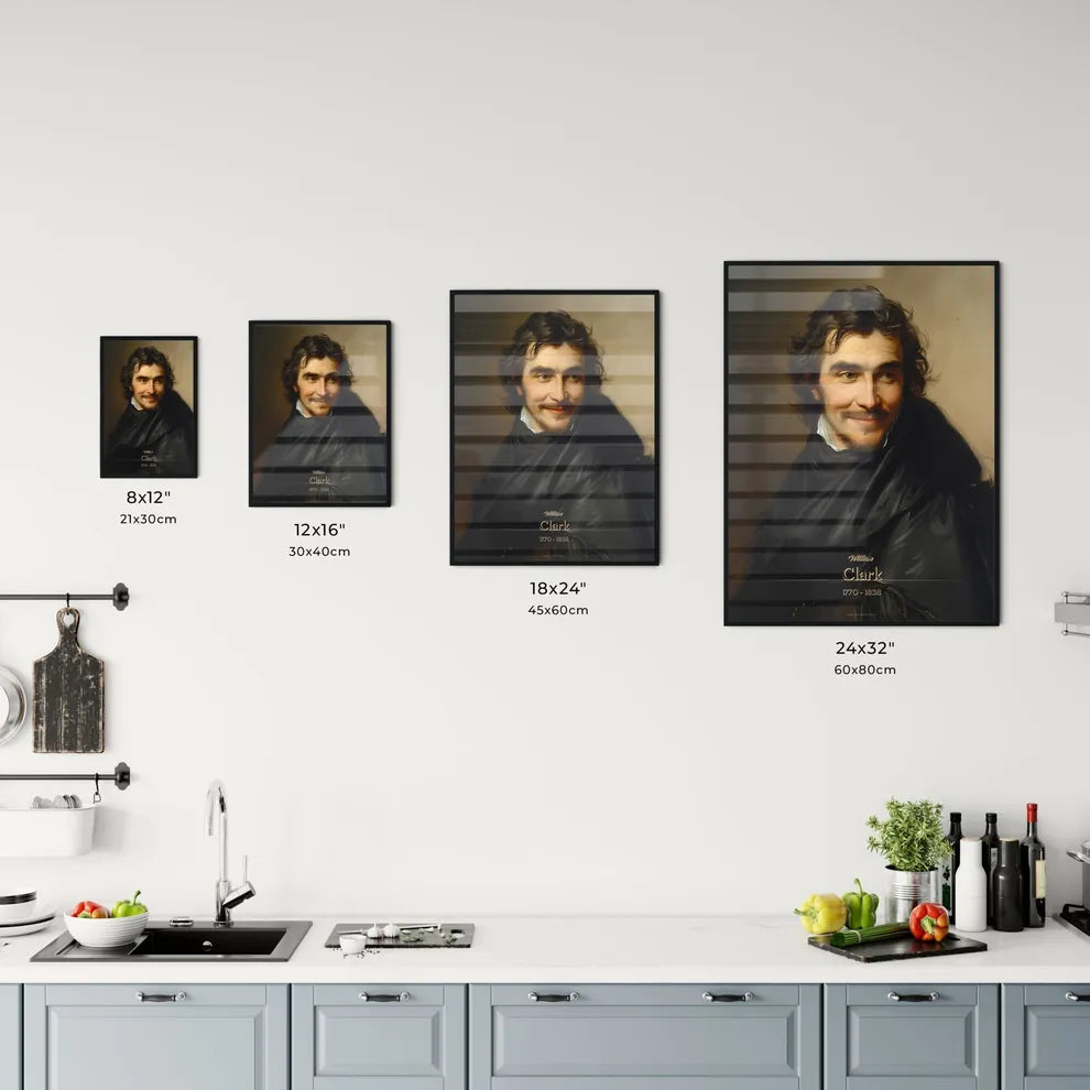 William, Clark, 1770 - 1838, A Poster of a man in a black robe Default Title