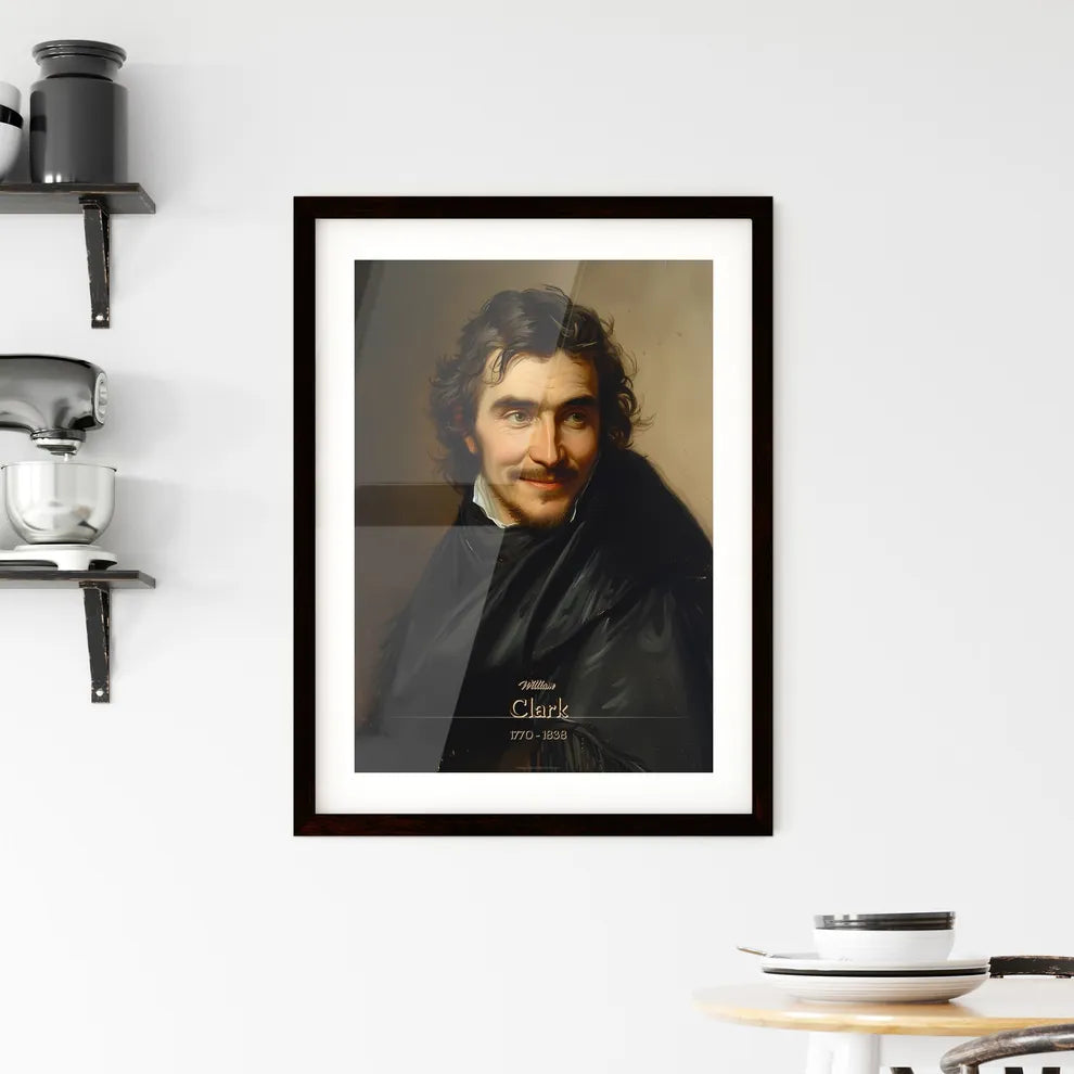 William, Clark, 1770 - 1838, A Poster of a man in a black robe Default Title