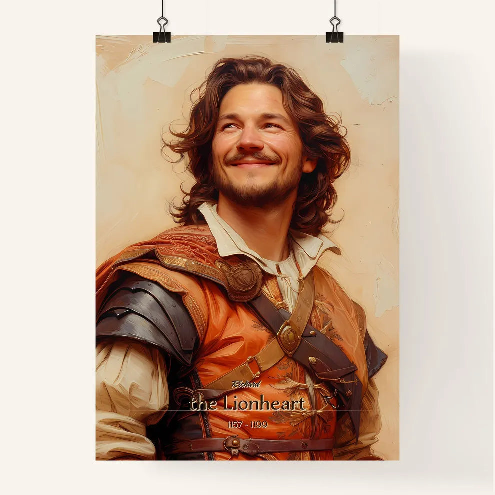 Richard, the Lionheart, 1157 - 1199, A Poster of a man in a garment Default Title