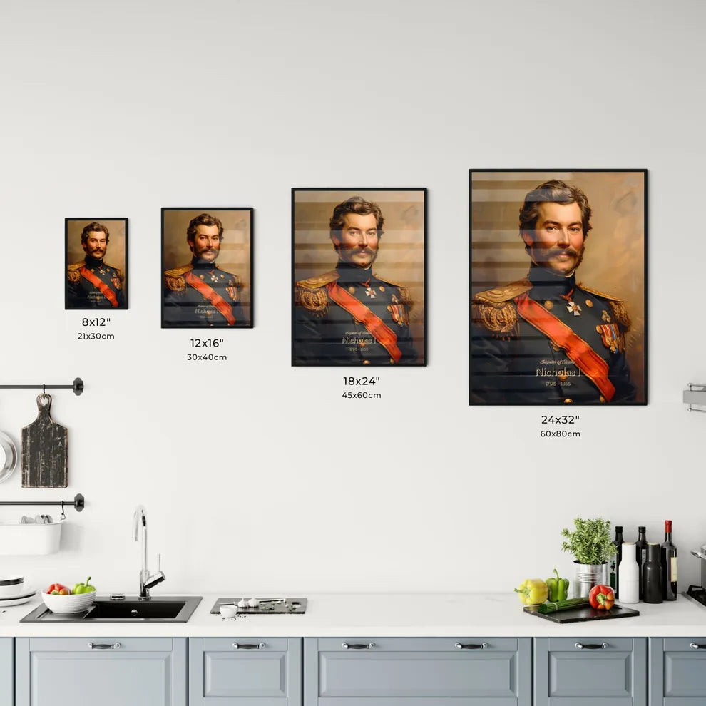 Emperor of Russia Size Chart