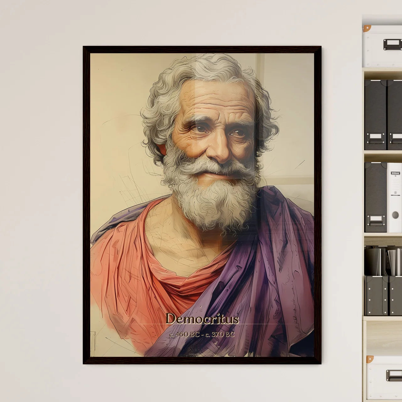 Democritus Framed Print