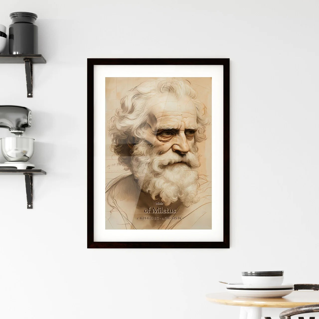 Thales Framed Print