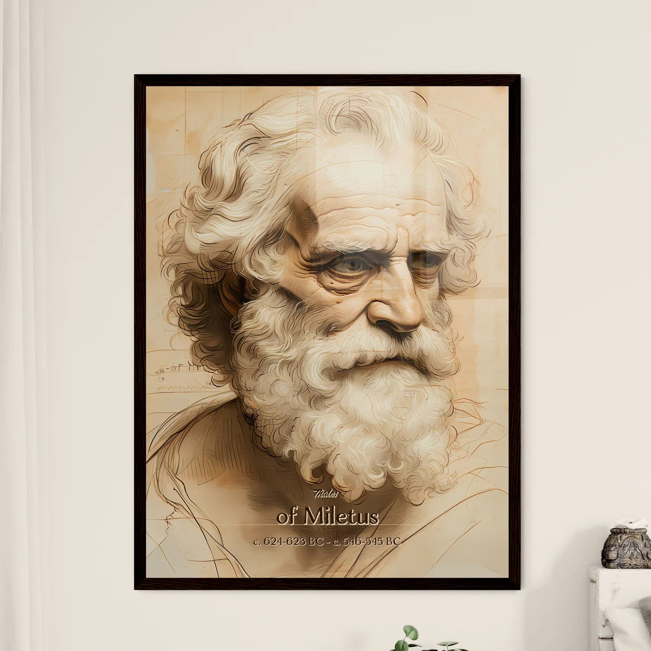 Thales - Framed Art Print