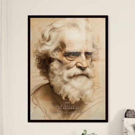 Thales - Framed Art Print