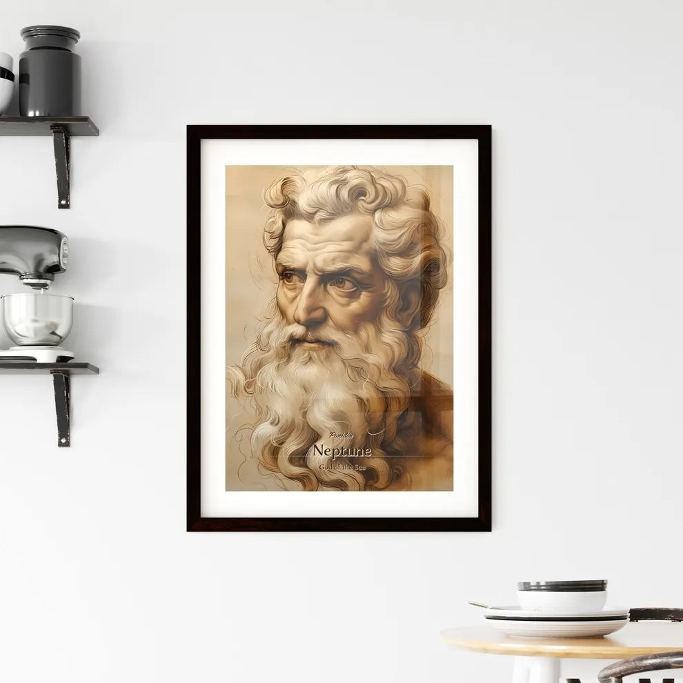 Poseidon Framed Print