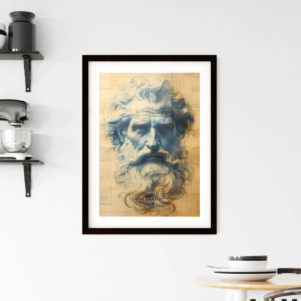 Poseidon Framed Print