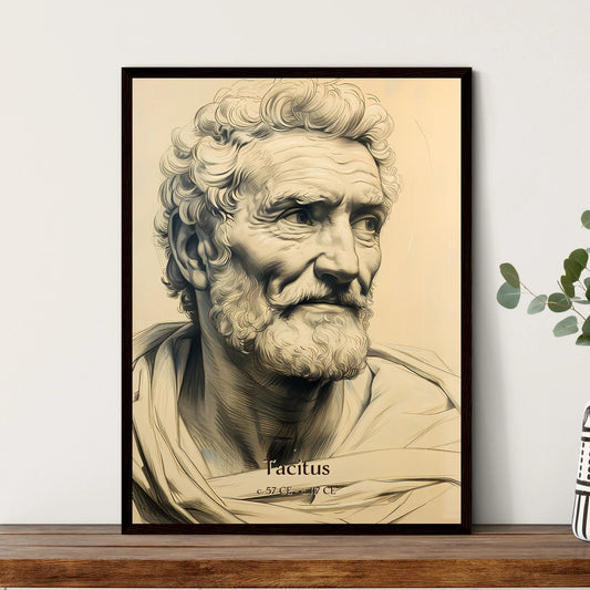 Tacitus - Framed Art Print