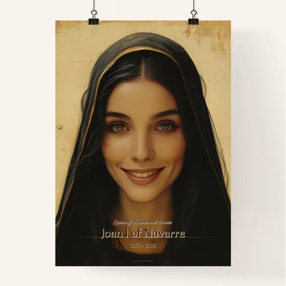 Queen of Navarre and France Poster