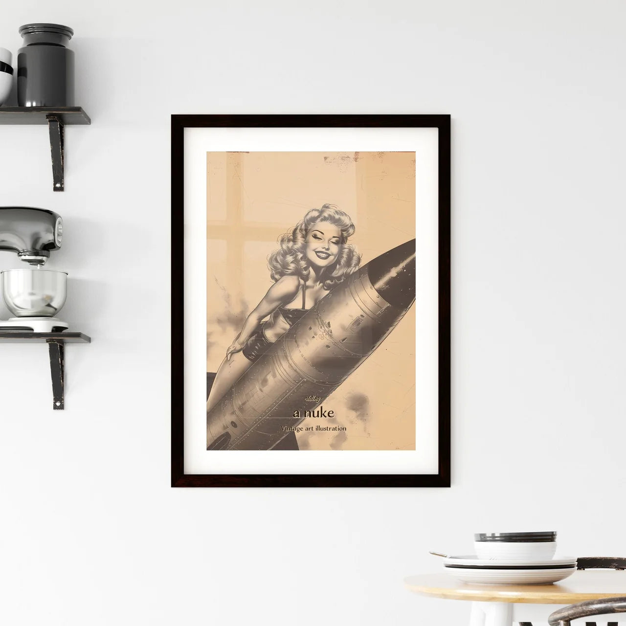 riding Framed Print