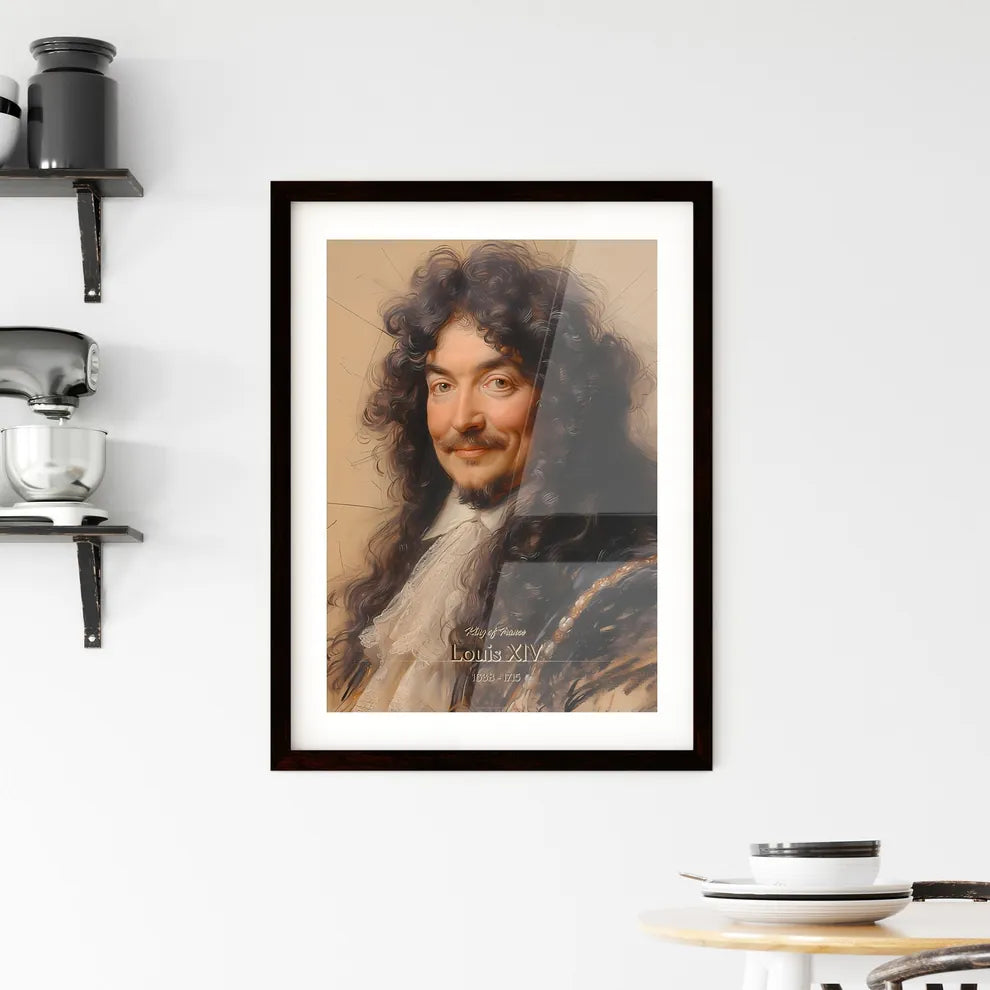 King of France Framed Print