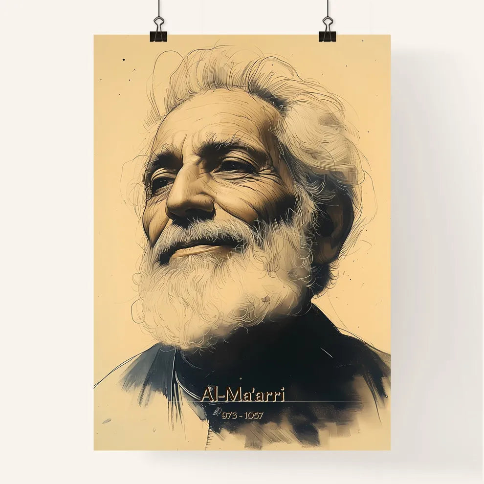 Al-Ma'arri Poster