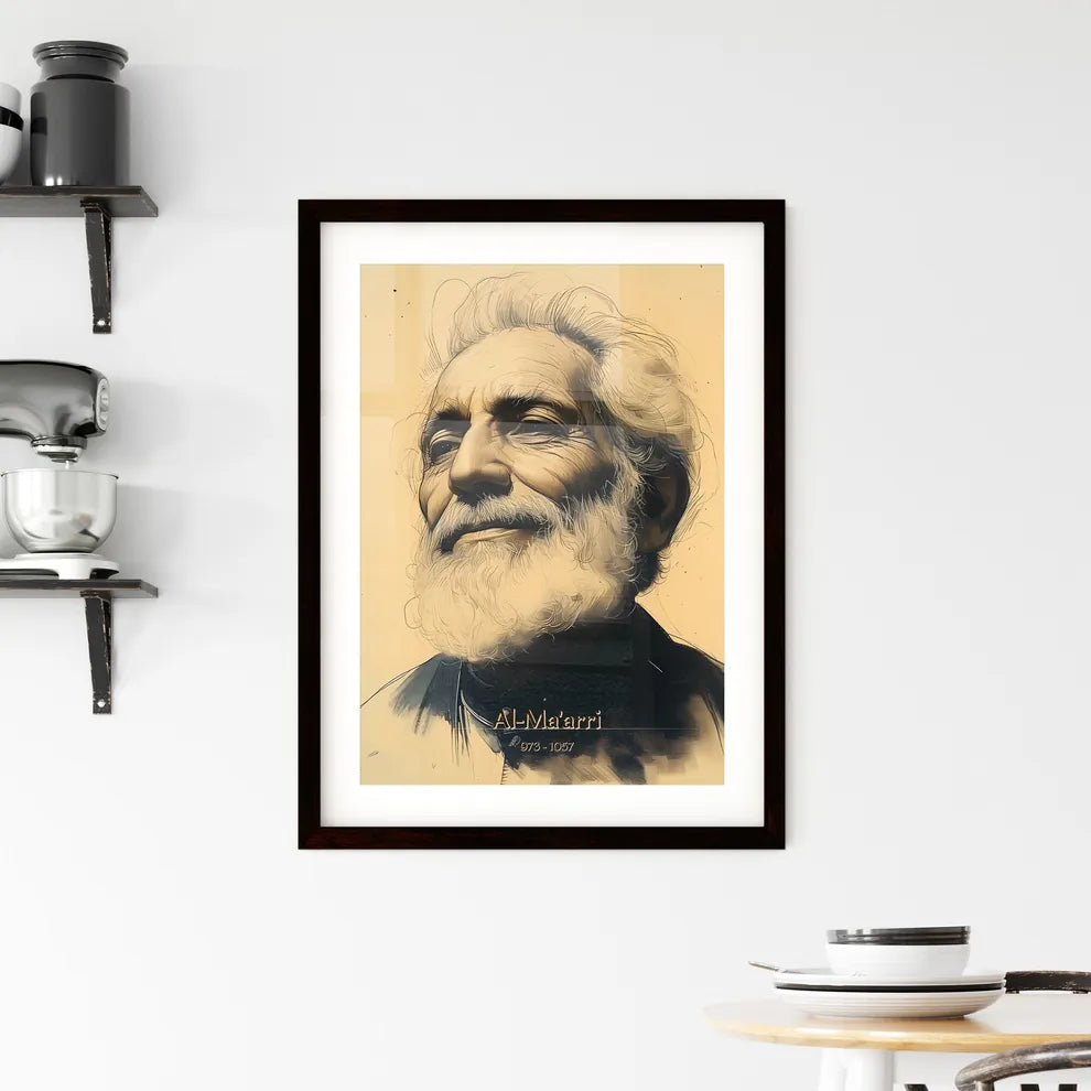 Al-Ma'arri Framed Print