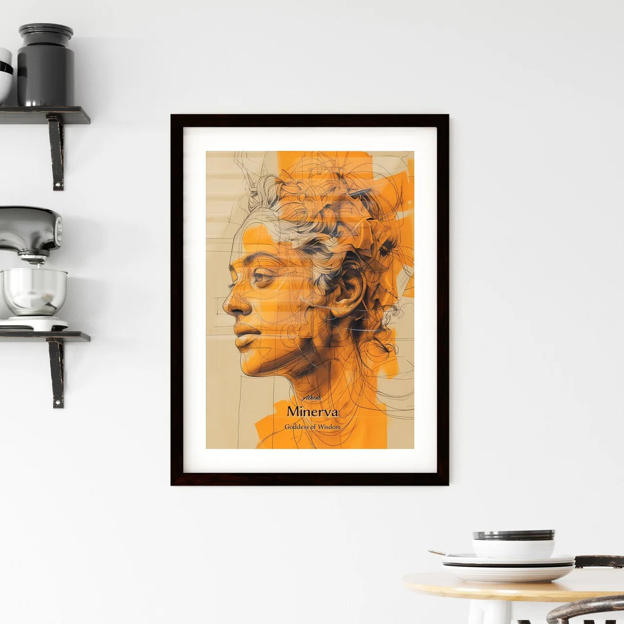 Athena Framed Print