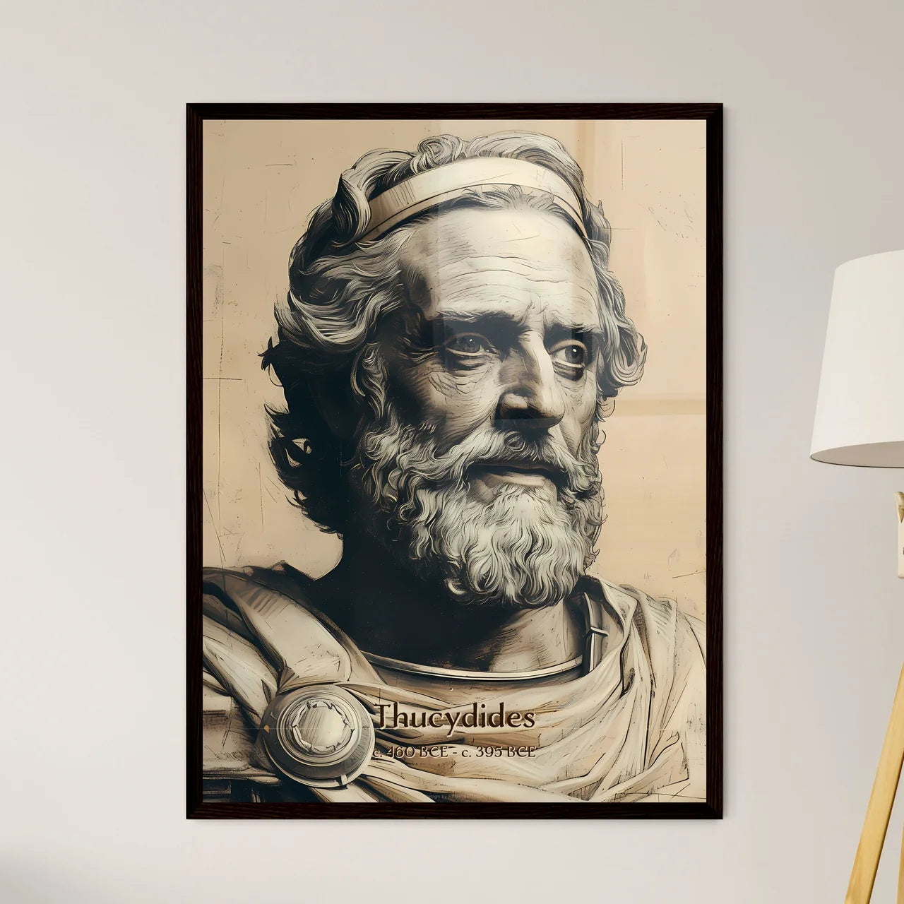 Thucydides - Framed Art Print