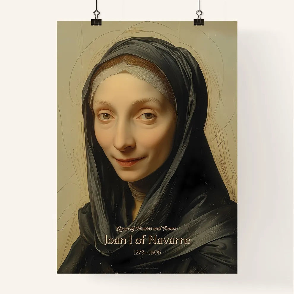 Queen of Navarre and France Poster