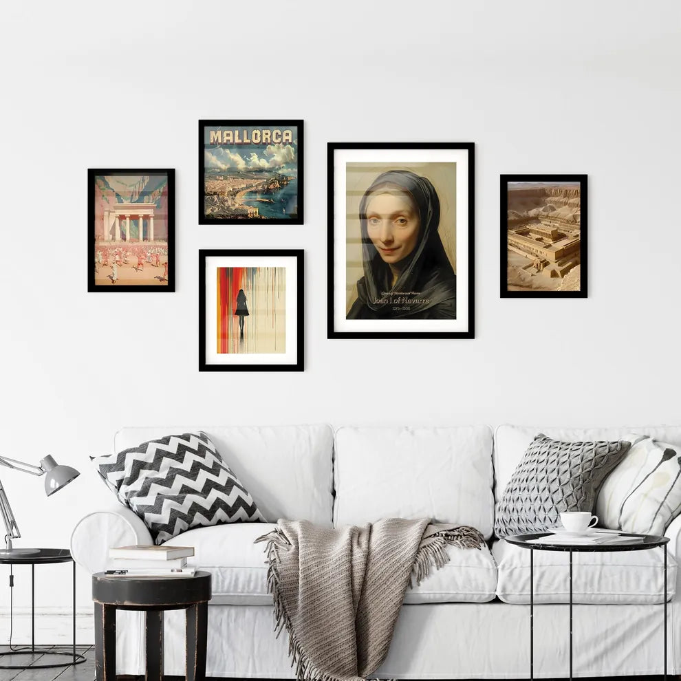 Queen of Navarre and France Wall Art