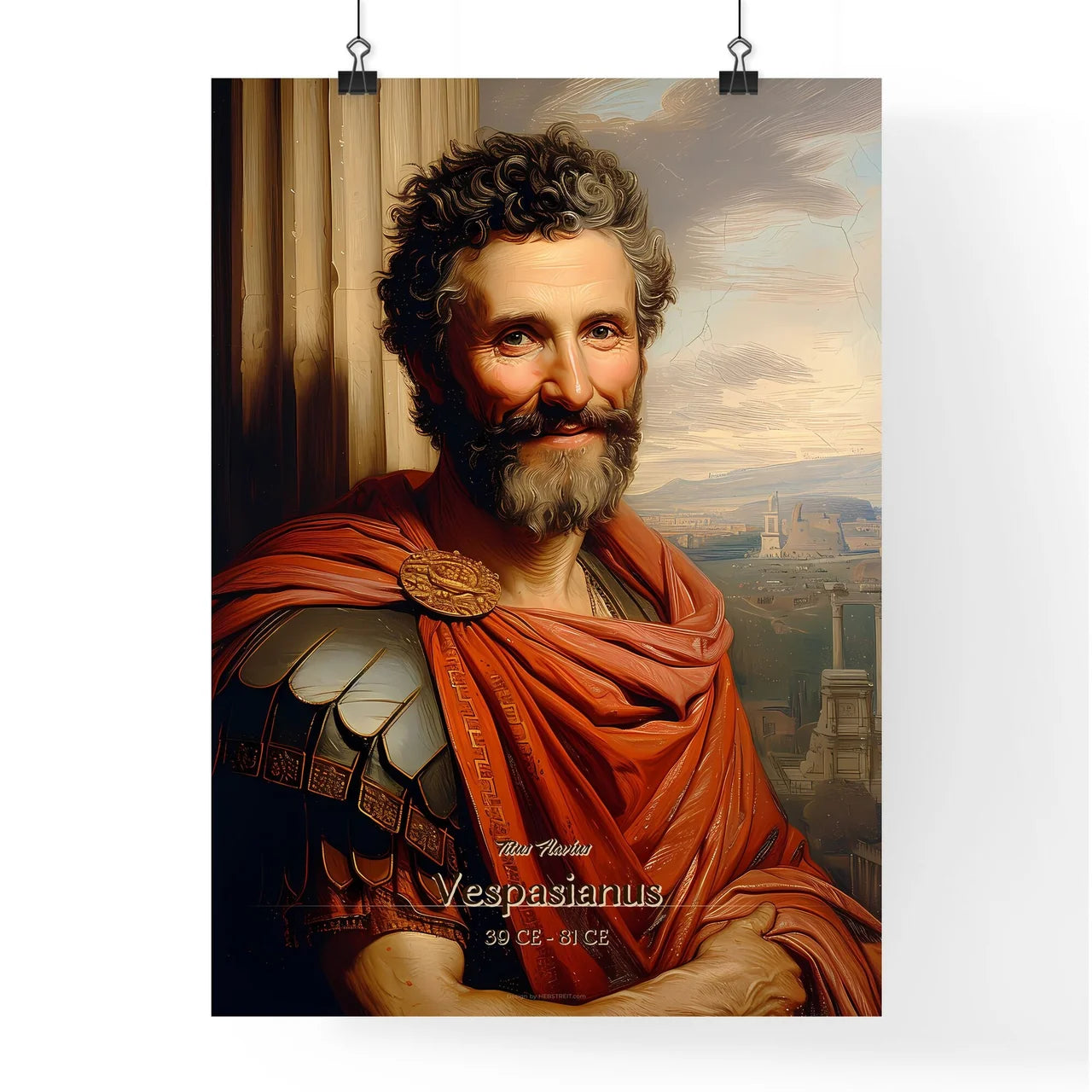 Titus Flavius Poster